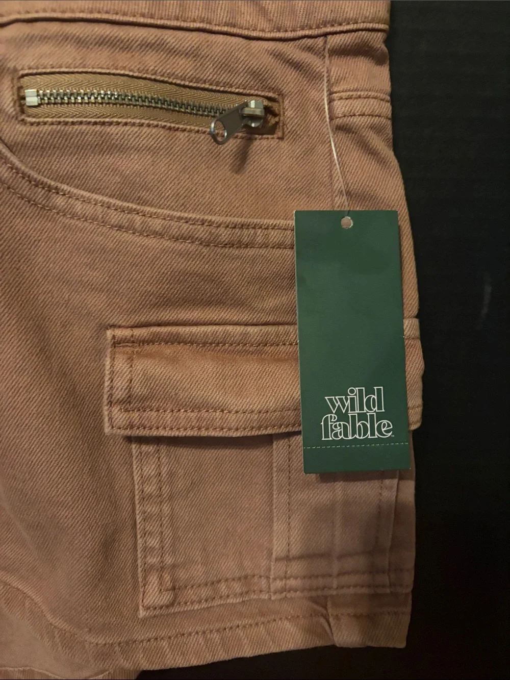 Wild Fable Cargo Pocket Shorts in Brown